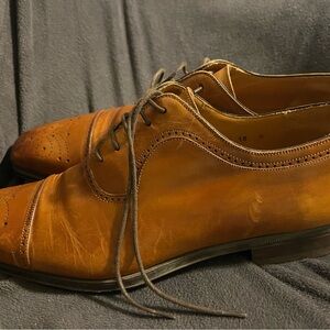 Men’s Magnanni Sz 10M Leather Dress Shoes Made In Spain
